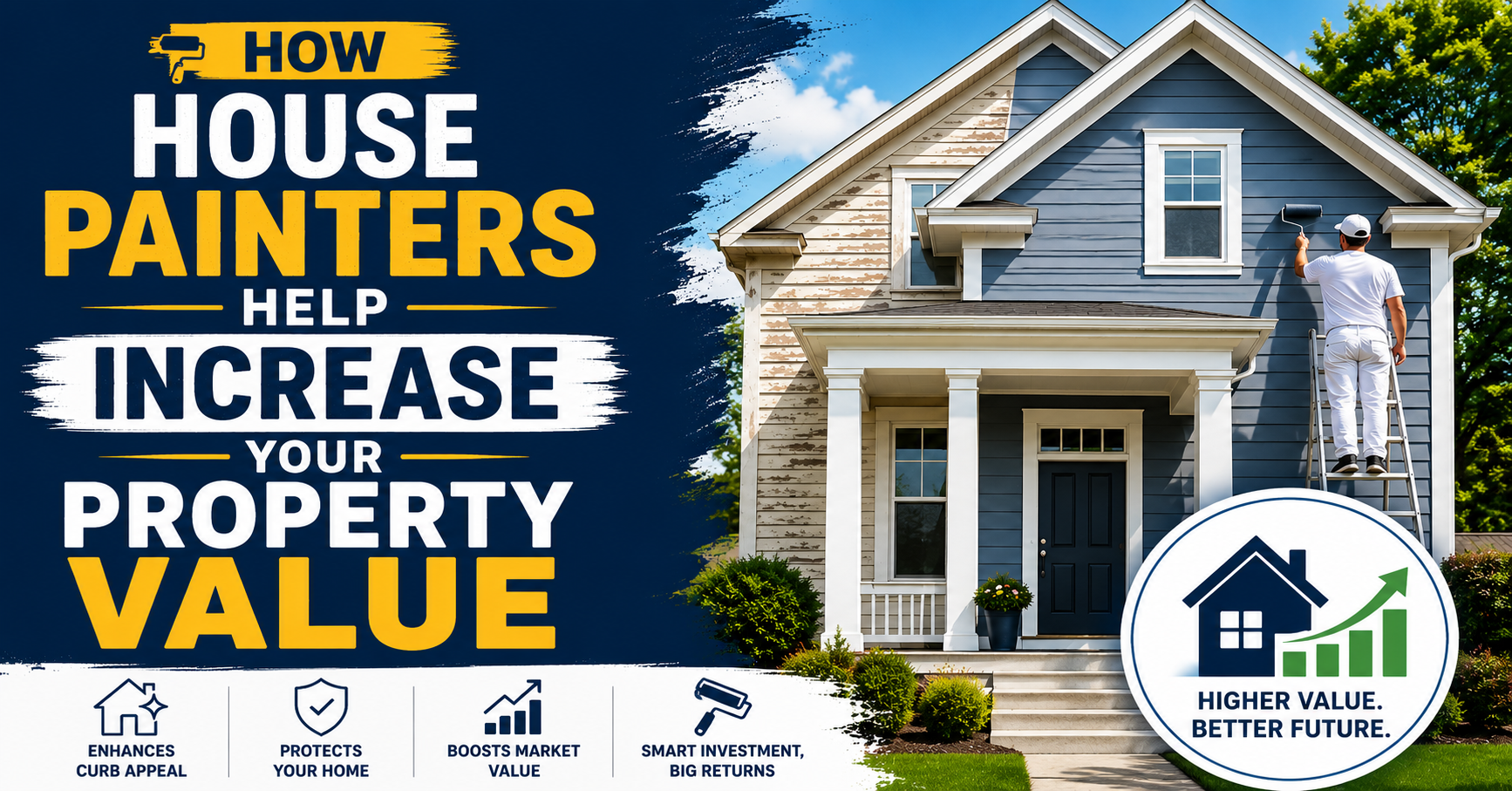 House painters boost property value