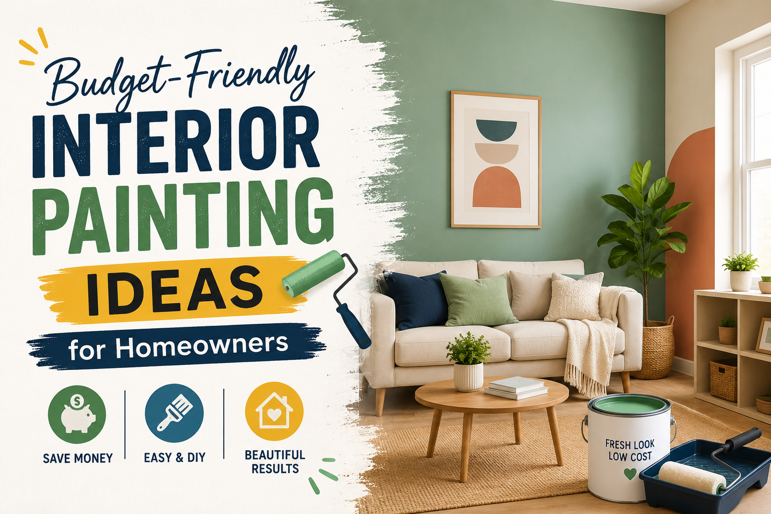Budget-friendly interior painting ideas