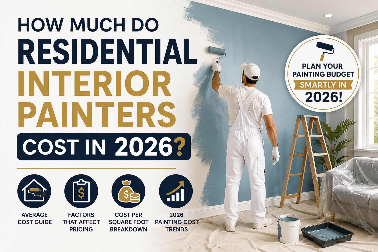 How Much Do Residential Interior Painters Cost in 2026?